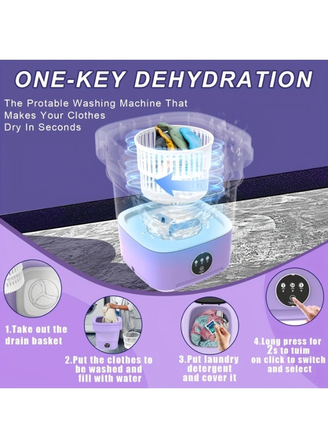 Foldable Mini Laundry Machine