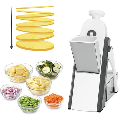 Adjustable Vegetable Slicer & Mandoline Cutter